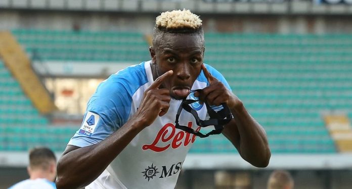 Osimhen Scores As Napoli Begin Season With Statement 5-2 Win Against Verona Osimhen