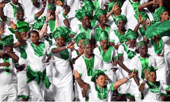 Team-Nigeria-at-the-2018-Gold-Coast-Commonwealth-Games- Team Nigeria Fans