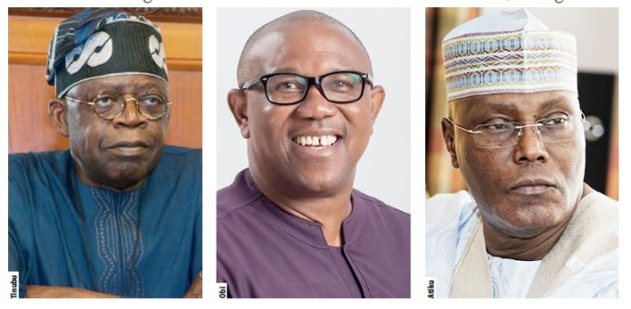 Tinubu, Peter Obi, Atiku Tinubu, Peter Obi, Atiku