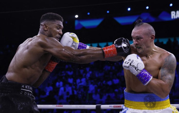 Oleksandr Usyk v Anthony Joshua - WBA, WBO and IBF heavyweight world title Oleksandr Usyk v Anthony Joshua - WBA, WBO and IBF heavyweight world title