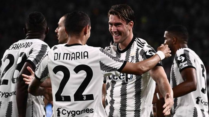 Vlahovic Brace, Di Maria Debut Goal Give Juve 3-0 Opening Win Against Sassuolo