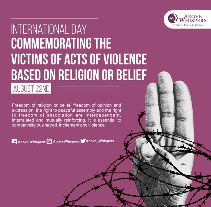 victims of violence based on religou belief