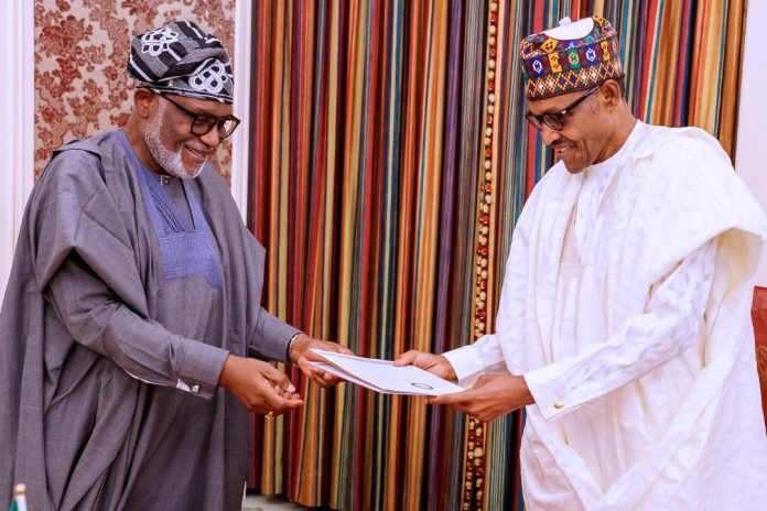 Akeredolu and Buhari