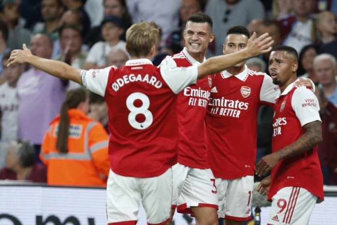 Arsenal Maintain Perfect Start To Season In 2-1 Victory Over Aston Villa Arsenal Maintain Perfect Start To Season In 2-1 Victory Over Aston Villa