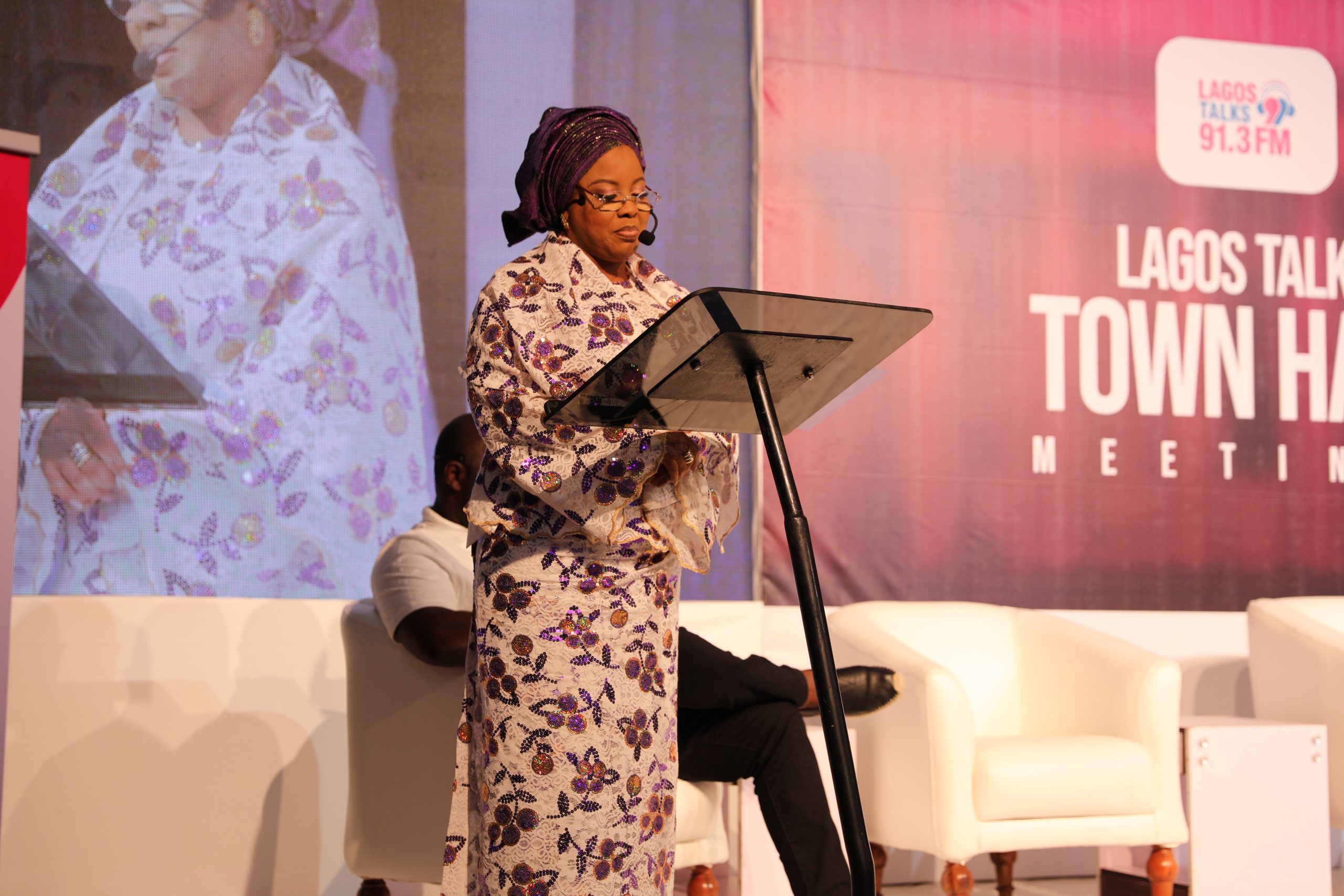 Lagos talks town hall