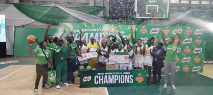 Milo basketball champions