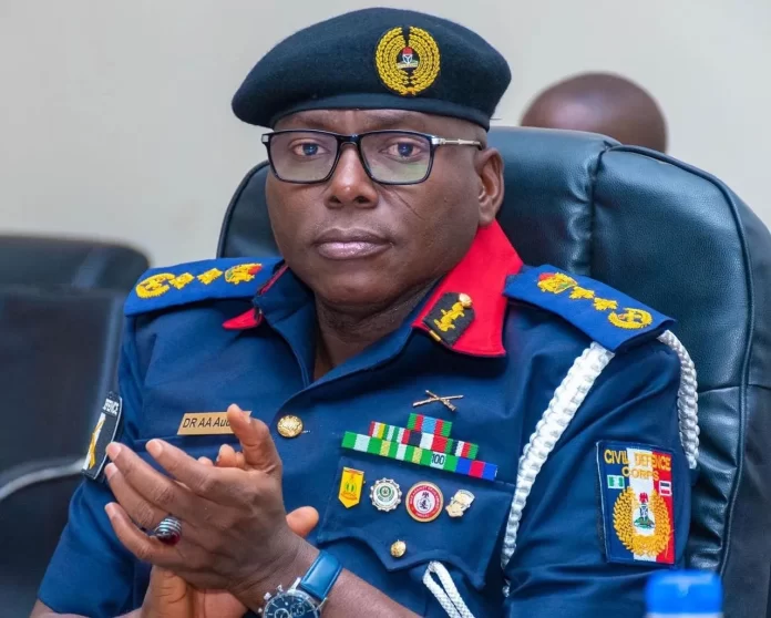Commandant General of the Corp, Ahmed Abubakar Audi