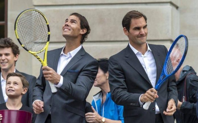 Nadal and Federer