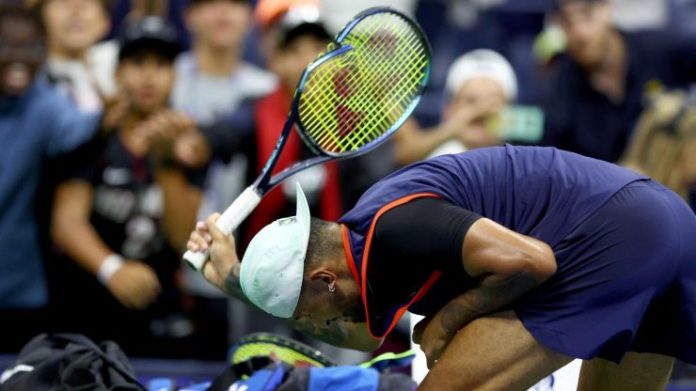 Nick Kyrgios smashes rackets Nick Kyrgios