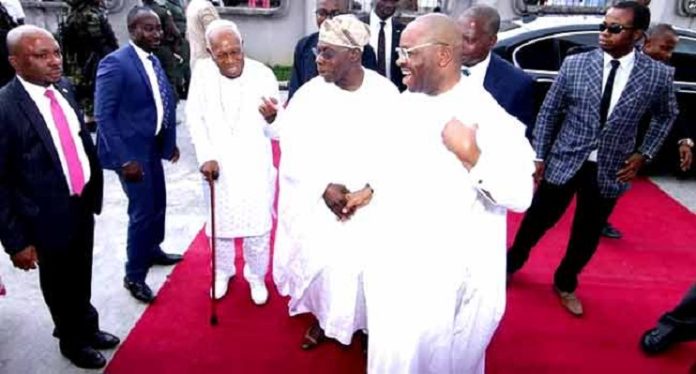 Obasanjo visits Akwa ibom