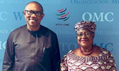Peter Obi and Okonjo Iweala meet at WTO
