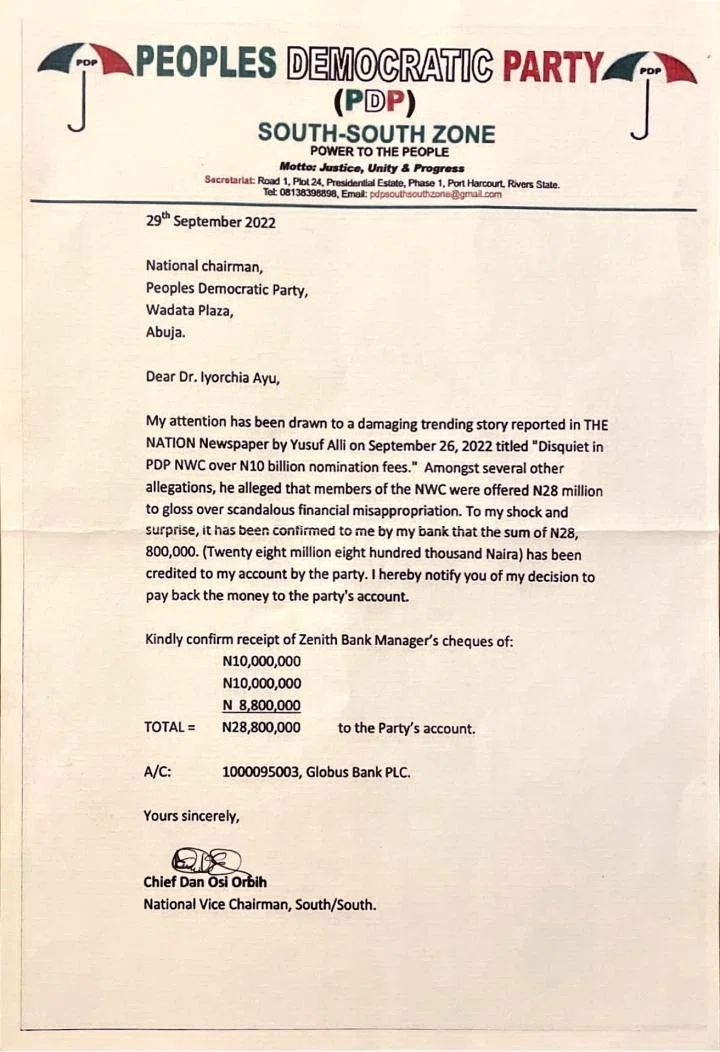 PDP letter 5 - THEWILL NEWS MEDIA