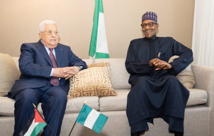 PRESIDENT BUHARI BILATERAL MEETING WITH PRESIDENT OF PALENTINE H E ABBAS PRESIDENT BUHARI BILATERAL MEETING WITH PRESIDENT OF PALENTINE H E ABBAS