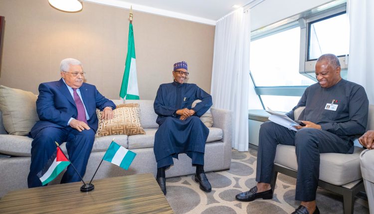 PRESIDENT-BUHARI-BILATERAL-MEETING-WITH-PRESIDENT-OF-PALENTINE-H_E-ABBAS-4B-1-750x430 - THEWILL NEWS MEDIA