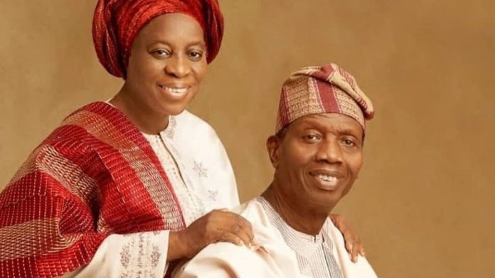 Pastor-Adeboye-and-Folu Adeboye and Folu