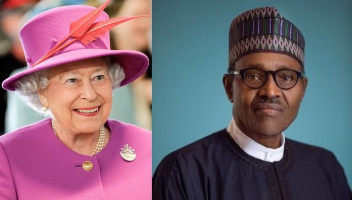 Queen Elizabeth and Buhari