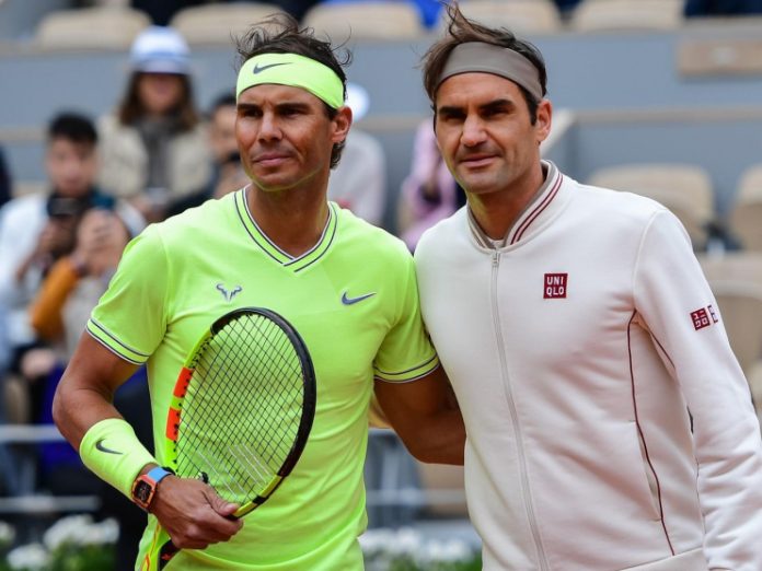 Roger Federer and Rafael Nadal Roger Federer and Rafael Nadal