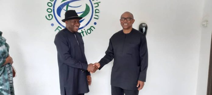Peter Obi visits Jonathan