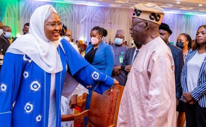 Aisha Buhari and Tinubu Aisha Buhari and Tinubu