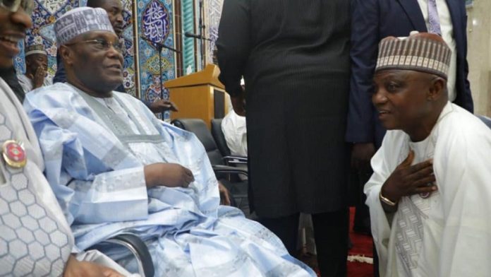 Atiku and Garba Shehu