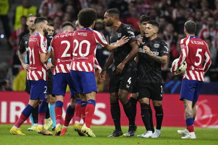 Atletico, Leverkusen Drop Out Of UCL After 2-2 Draw