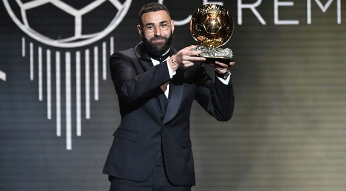Benzema wins Ballon D'or