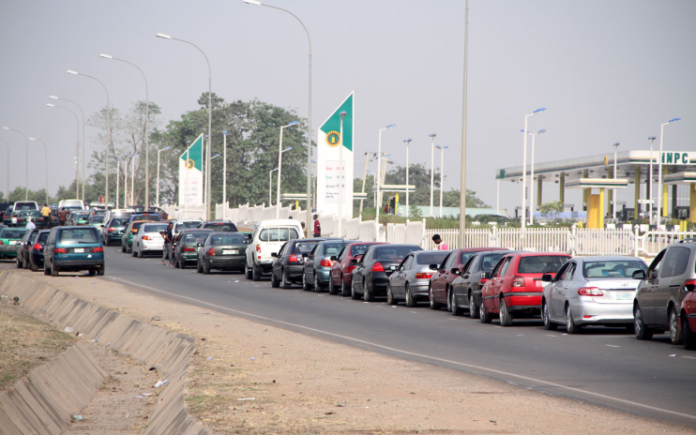 Fuel queues Fuel queues
