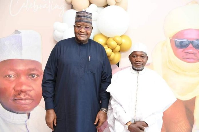 Prof.Umar Garba Danbatta, Executive Vice Chairman, Nigerian Communications Commission and Mallam Ibrahim Aliyu, who retired as the Head of Administration, NCC. Prof.Umar Garba Danbatta, Executive Vice Chairman, Nigerian Communications Commission and Mallam Ibrahim Aliyu, who retired as the Head of Administration, NCC.