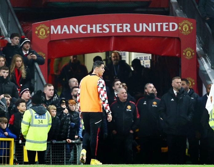 Ronaldo on the Touchline