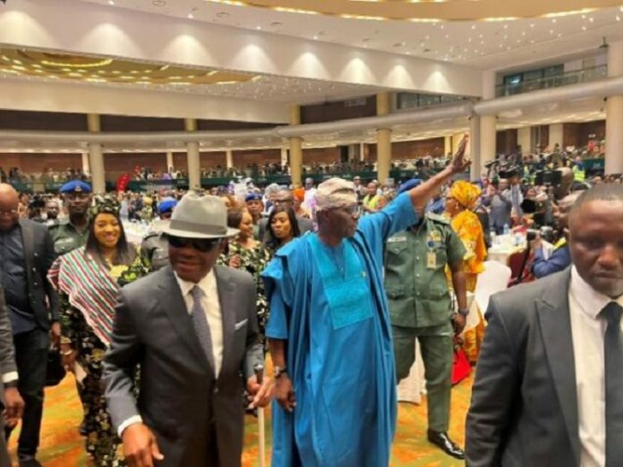 Wike and Sanwo-Olu in Lagos
