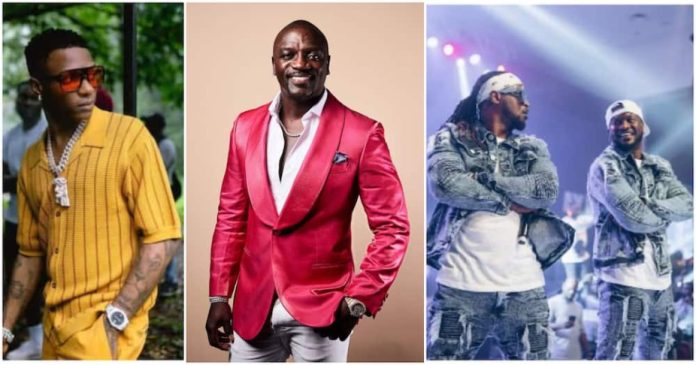 Akon, Wizkid and P Square
