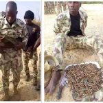 Soldier Arrested For Supplying Ammunition To Bandits Soldier sells ammunitions