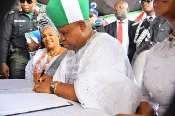 Osun State Governor, Sen. Ademola Adeleke Osun State Governor, Sen. Ademola Adeleke