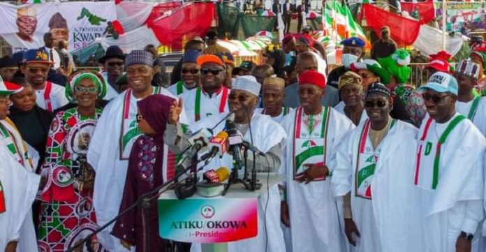 Atiku, Okowa in Kwara Rally