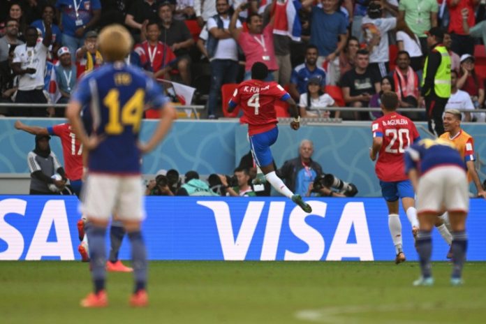 Costa Rica vs Japan
