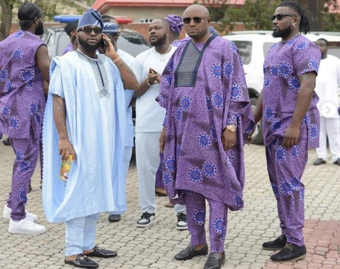 Davido out