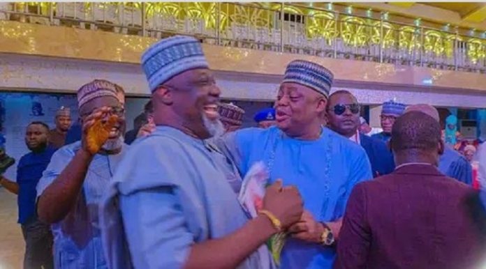 Dino Melaye and Fani Kayode