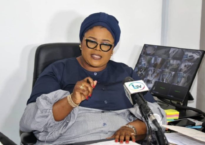 General Manager of LASPA, Mrs. Adebisi Adelabu General Manager of LASPA, Mrs. Adebisi Adelabu