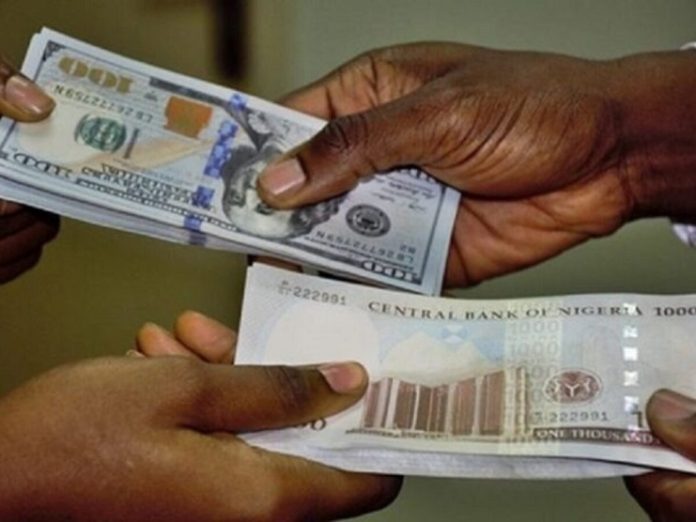 Naira depreciation Dollar to Naira P2P