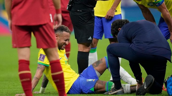 Neymar ankle injury