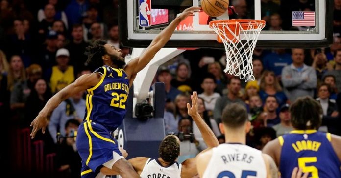 Warriors timberwolves