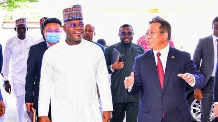 YahaYa Bello of Kogi and his Chinese counterpart
