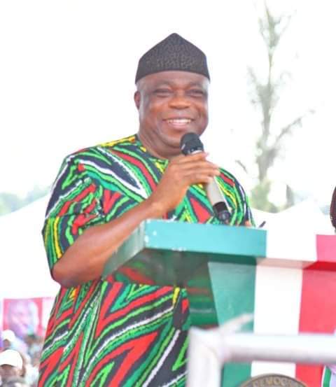 ESV James Iniama, representative of Itu stakeholders and former PDP gubernatorial aspirant.