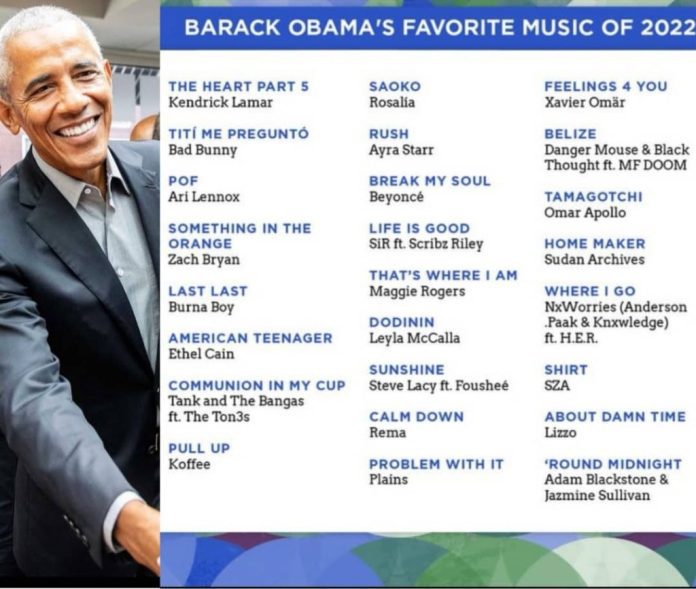 Obama's Playlist