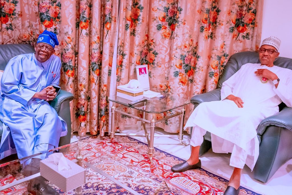 Tinubu visits Buhari - THEWILL NEWS MEDIA