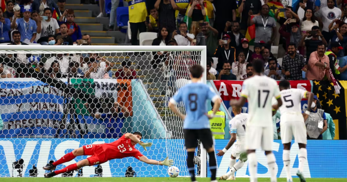 Uruguay and Ghana match