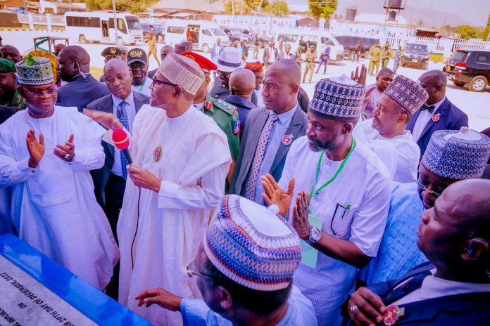 Yahaya Bello and Buhari