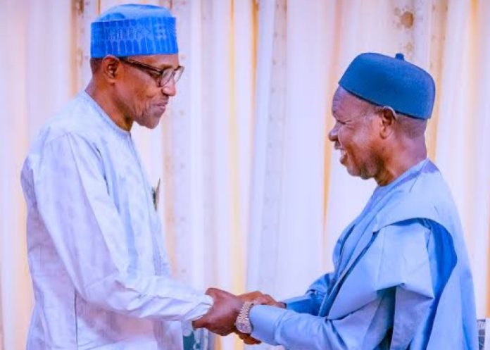 buhari received the governorship candidate of the APC in Katsina State, Dr. Dikko Radda