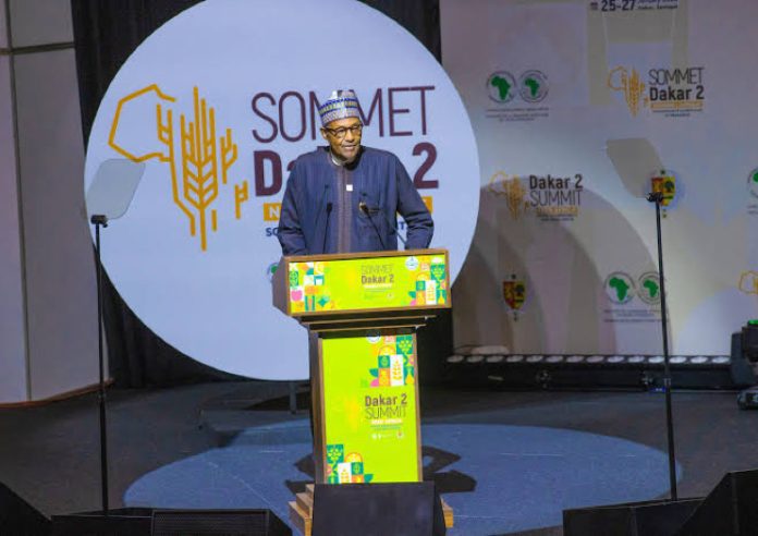 Buhari, Feed Africa Summit of Heads of State and Government in Dakar, Senegal