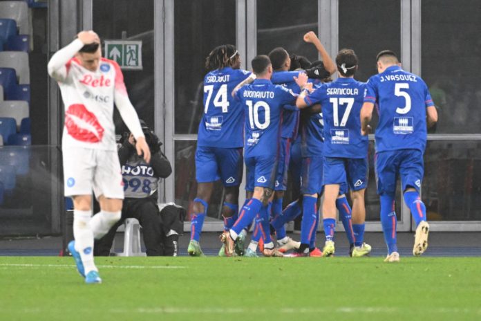 Cremonese dumps Napoli out of Coppa Italia